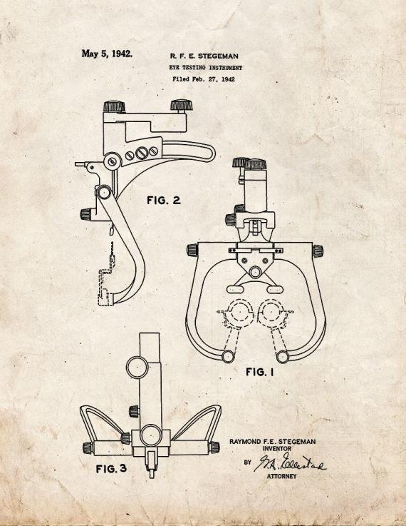 Patent Blueprint 5081 1 12 A4 Photo Print