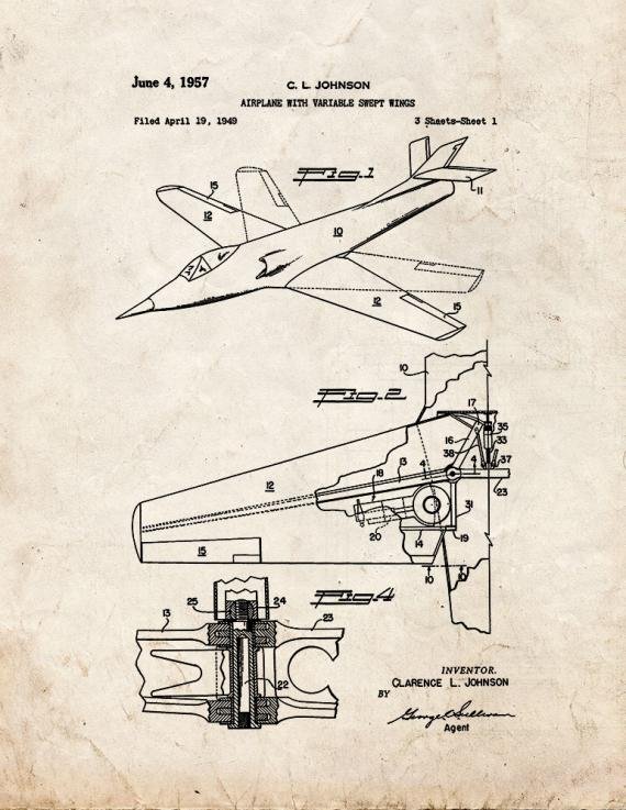 Patent Blueprint 5086 1 12 A4 Photo Print