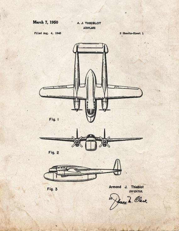 Patent Blueprint 5087 1 12 A4 Photo Print