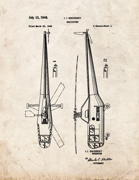 Patent Blueprint 5091 1 12 A4 Photo Print