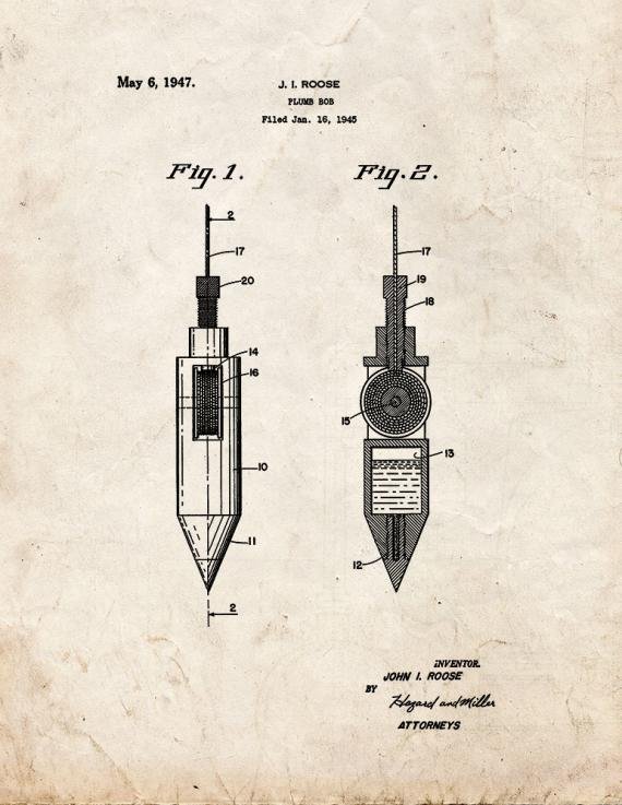 Patent Blueprint 5101 1 12 A4 Photo Print