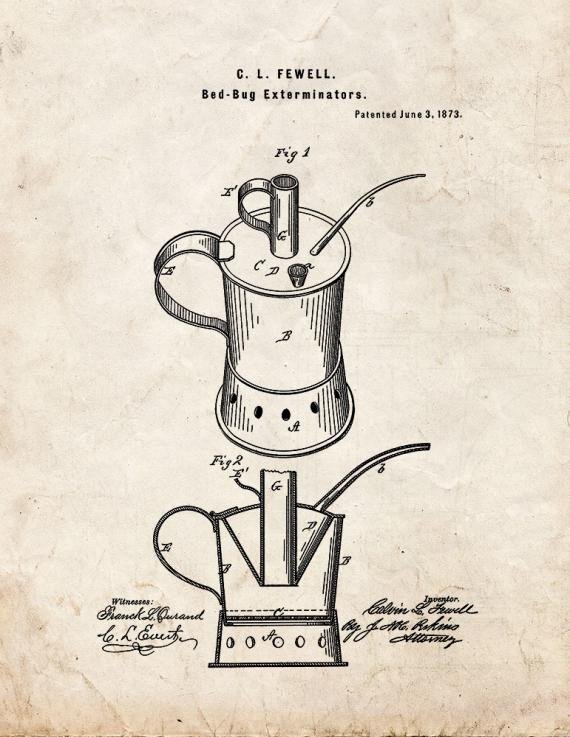 Patent Blueprint 5110 1 12 A4 Photo Print
