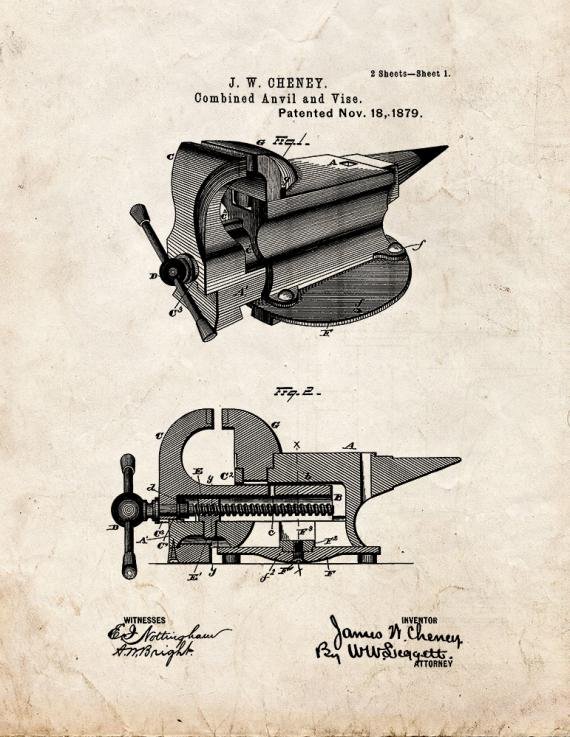 Patent Blueprint 5112 1 12 A4 Photo Print