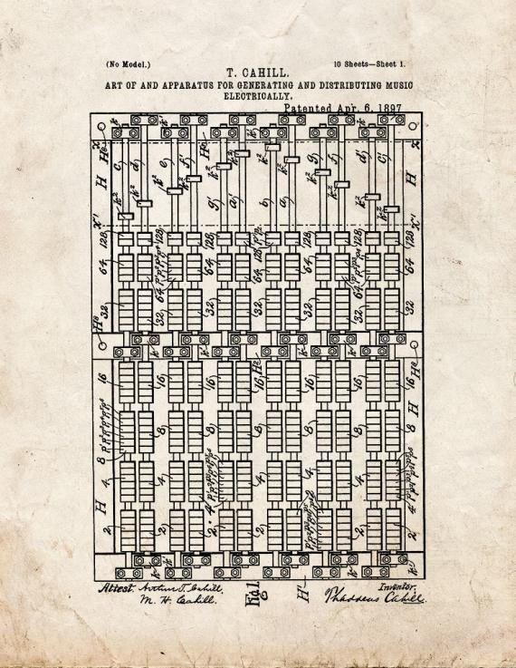 Patent Blueprint 5115 1 12 A4 Photo Print