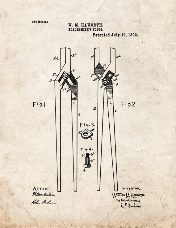 Patent Blueprint 5119 1 12 A4 Photo Print