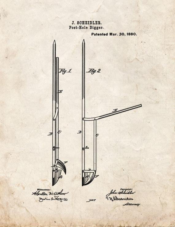 Patent Blueprint 5127 1 12 A4 Photo Print