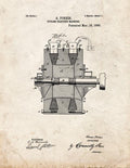 Patent Blueprint 5136 1 12 A4 Photo Print