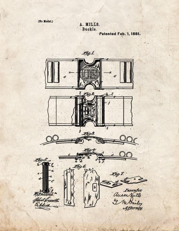 Patent Blueprint 5158 1 12 A4 Photo Print