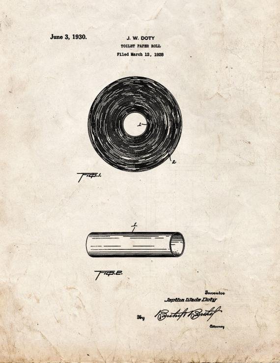 Patent Blueprint 5160 1 12 A4 Photo Print
