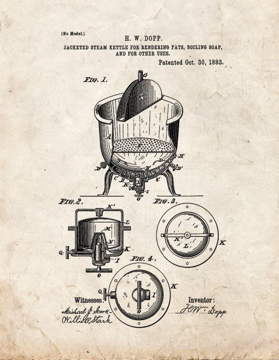 Patent Blueprint 5167 1 12 A4 Photo Print