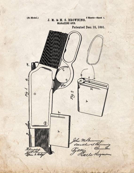 Patent Blueprint 517 1 12 A4 Photo Print