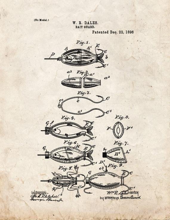 Patent Blueprint 5177 1 12 A4 Photo Print