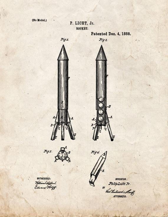 Patent Blueprint 5186 1 12 A4 Photo Print