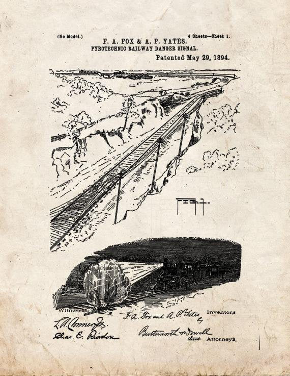 Patent Blueprint 5188 1 12 A4 Photo Print