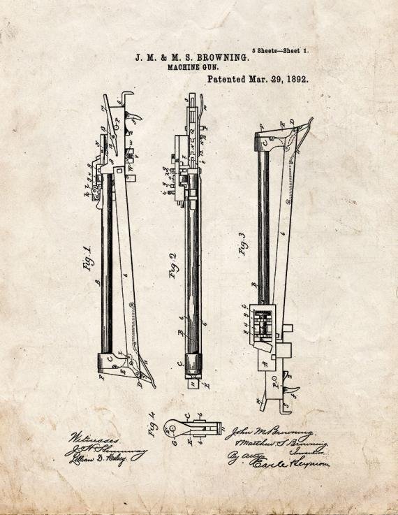 Patent Blueprint 519 1 12 A4 Photo Print