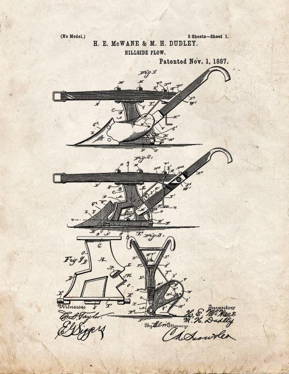 Patent Blueprint 5192 1 12 A4 Photo Print