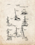 Patent Blueprint 5196 1 12 A4 Photo Print