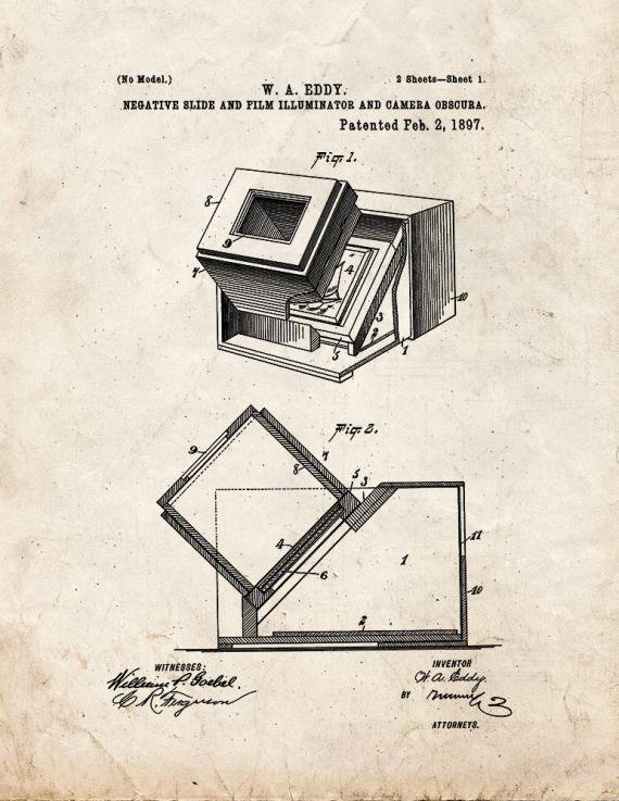 Patent Blueprint 5199 1 12 A4 Photo Print