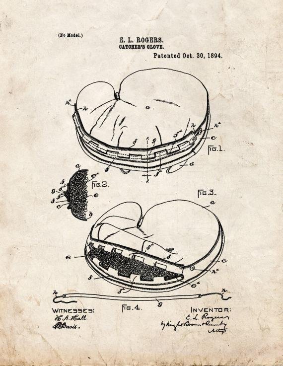 Patent Blueprint 5203 1 12 A4 Photo Print
