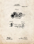 Patent Blueprint 5204 1 12 A4 Photo Print