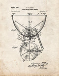 Patent Blueprint 5205 1 12 A4 Photo Print