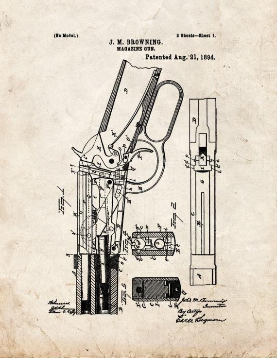 Patent Blueprint 521 1 12 A4 Photo Print