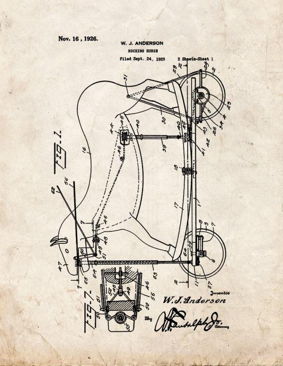 Patent Blueprint 5211 1 12 A4 Photo Print