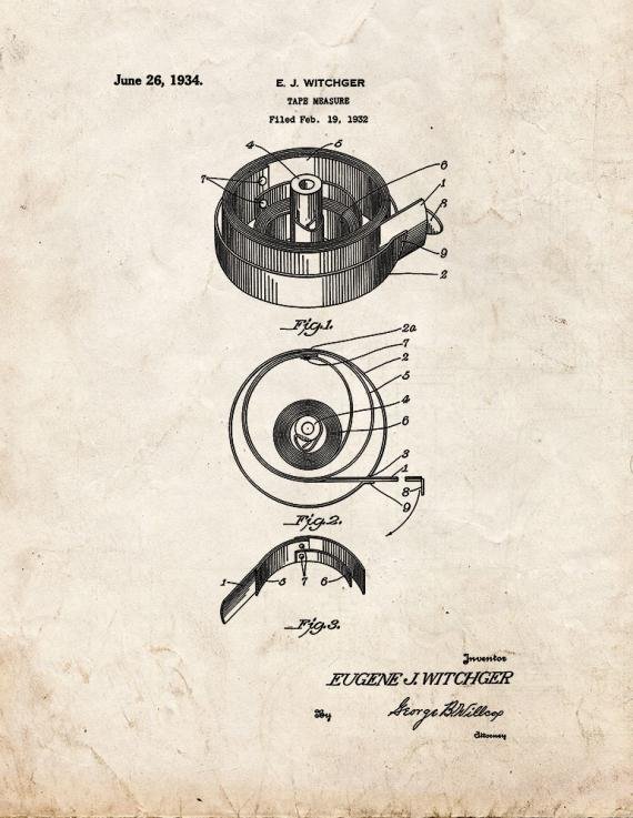 Patent Blueprint 5213 1 12 A4 Photo Print