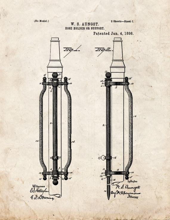 Patent Blueprint 5217 1 12 A4 Photo Print