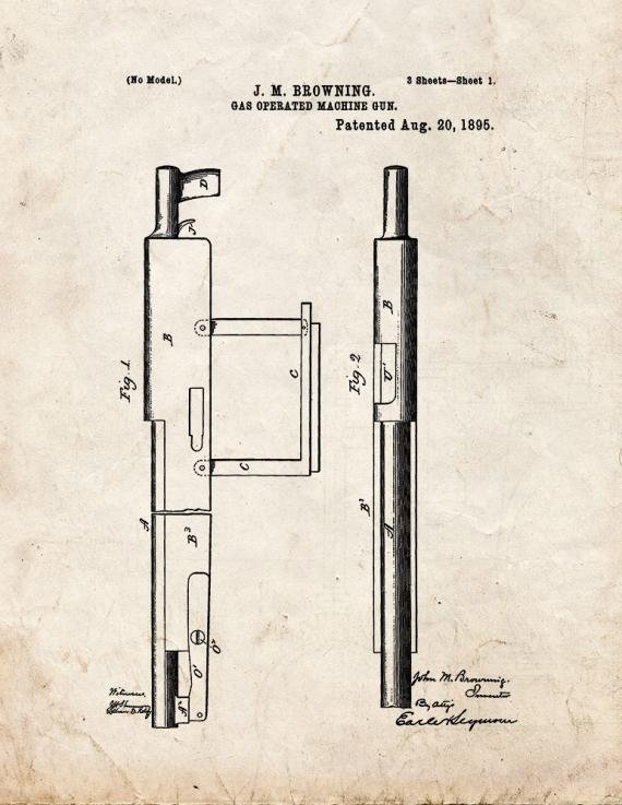 Patent Blueprint 522 1 12 A4 Photo Print