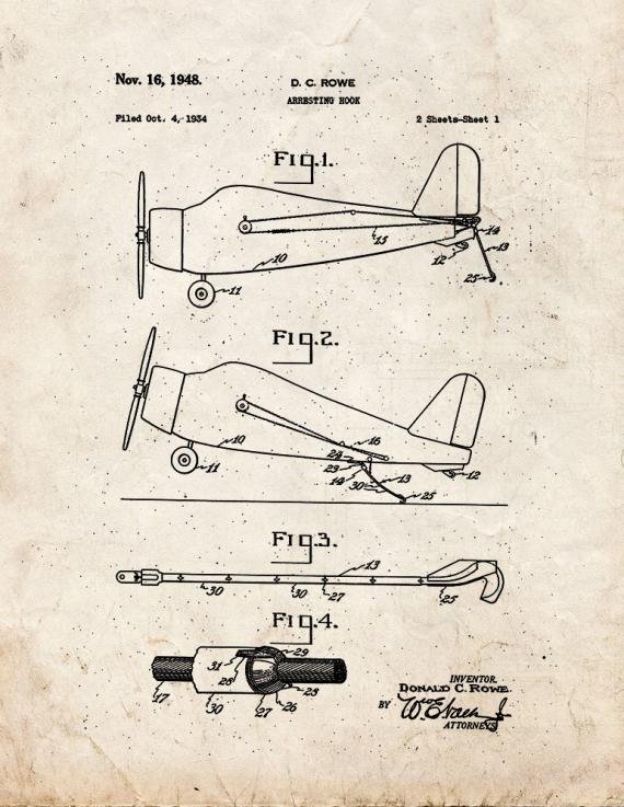 Patent Blueprint 5226 1 12 A4 Photo Print