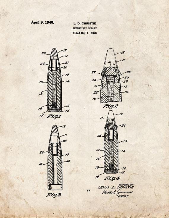 Patent Blueprint 5227 1 12 A4 Photo Print