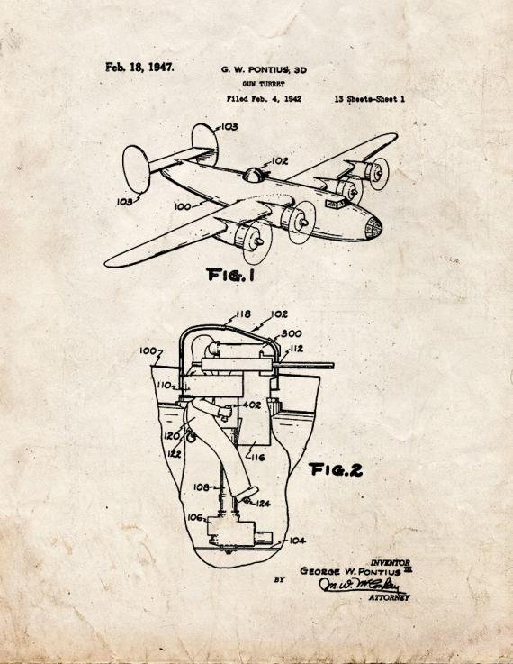 Patent Blueprint 5228 1 12 A4 Photo Print