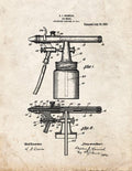 Patent Blueprint 5233 1 12 A4 Photo Print