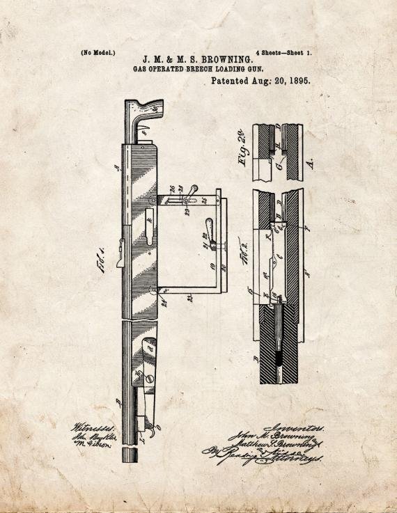 Patent Blueprint 524 1 12 A4 Photo Print