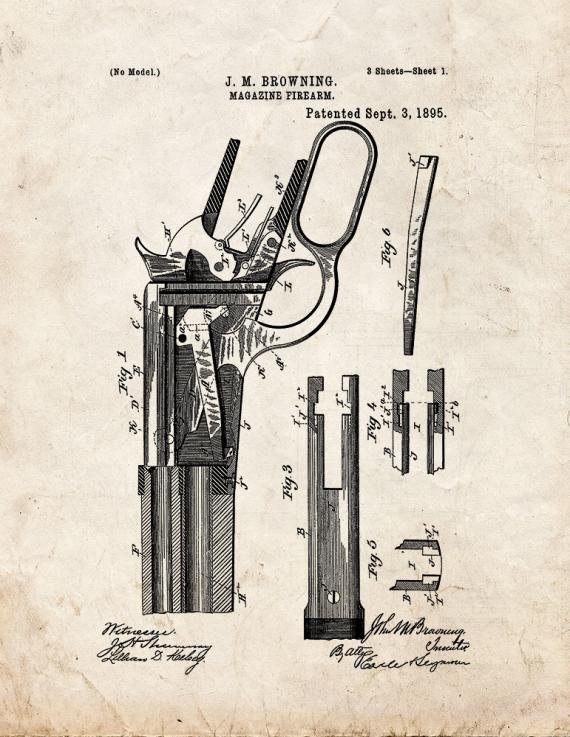 Patent Blueprint 525 1 12 A4 Photo Print