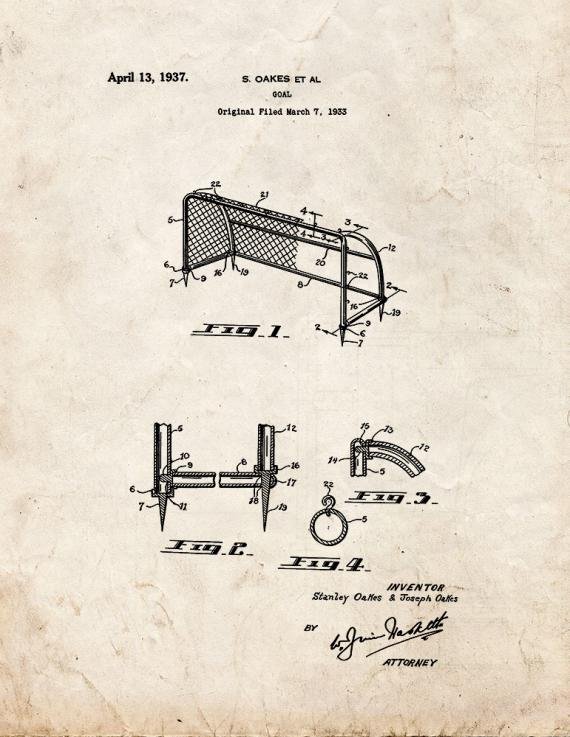 Patent Blueprint 5254 1 12 A4 Photo Print