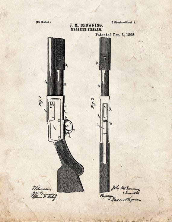 Patent Blueprint 526 1 12 A4 Photo Print
