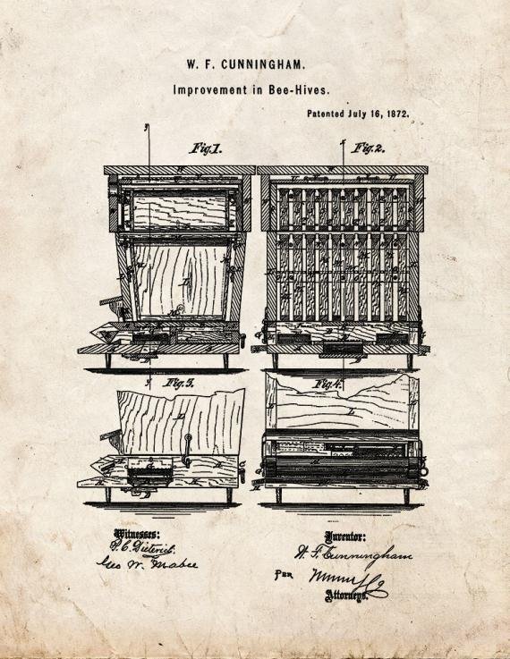 Patent Blueprint 5260 1 12 A4 Photo Print