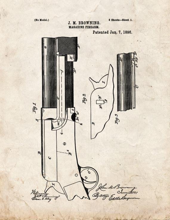 Patent Blueprint 527 1 12 A4 Photo Print
