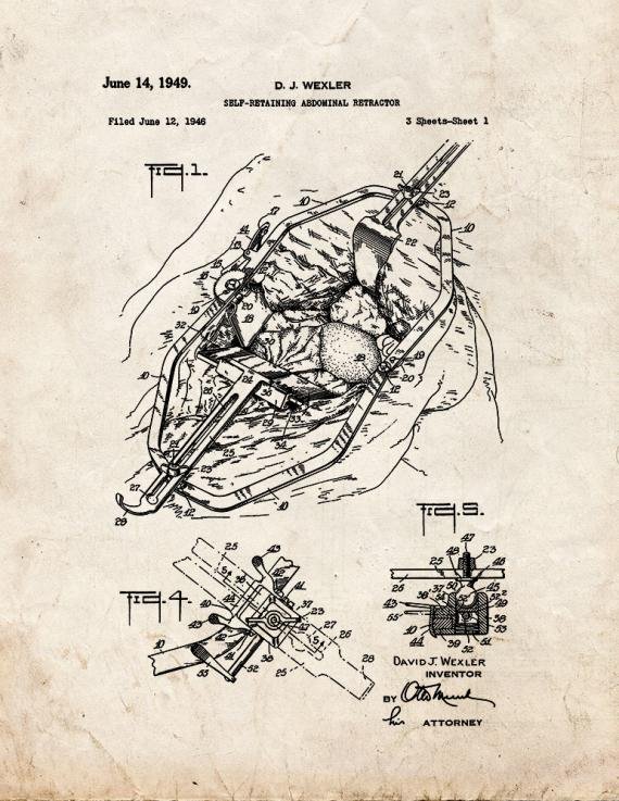 Patent Blueprint 5276 1 12 A4 Photo Print