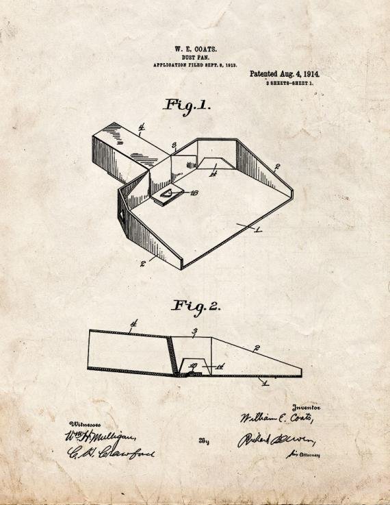 Patent Blueprint 5277 1 12 A4 Photo Print