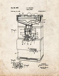 Patent Blueprint 5280 1 12 A4 Photo Print