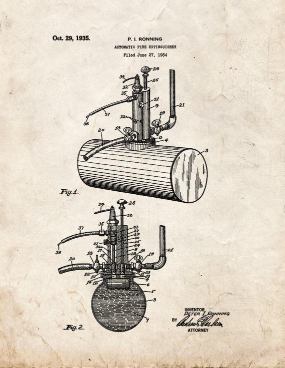 Patent Blueprint 5287 1 12 A4 Photo Print
