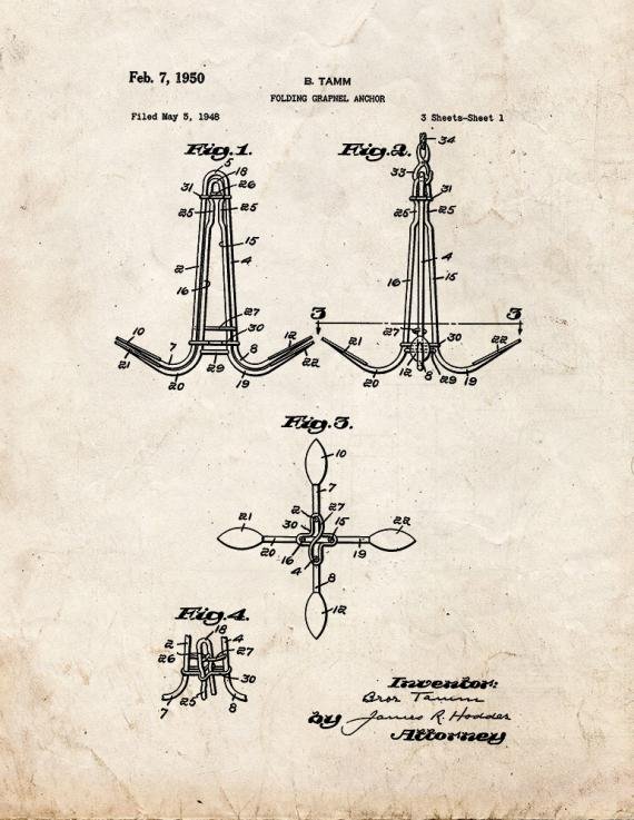 Patent Blueprint 5297 1 12 A4 Photo Print