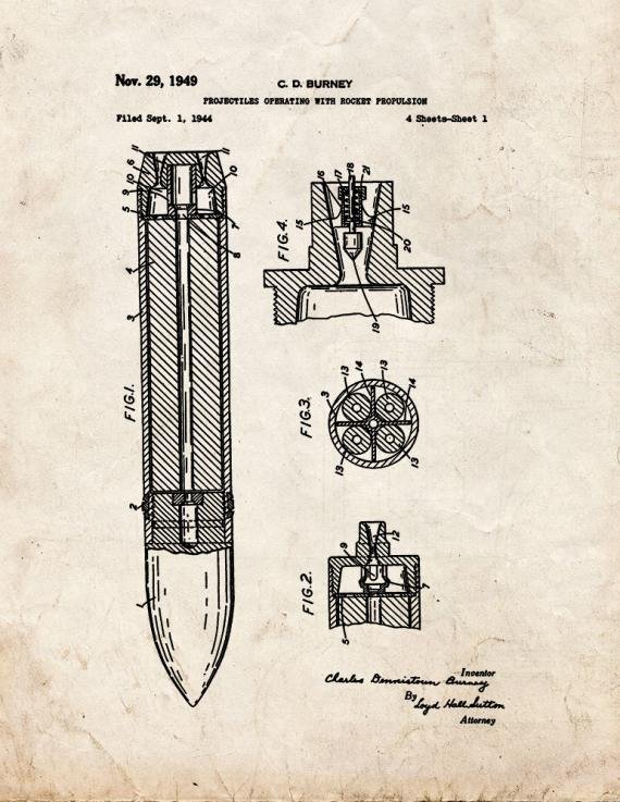 Patent Blueprint 5298 1 12 A4 Photo Print