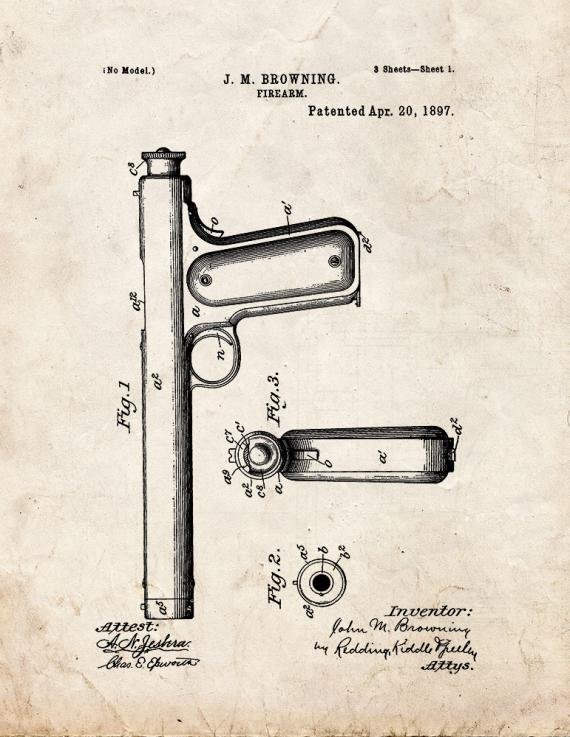 Patent Blueprint 530 1 12 A4 Photo Print