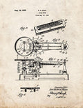 Patent Blueprint 5310 1 12 A4 Photo Print