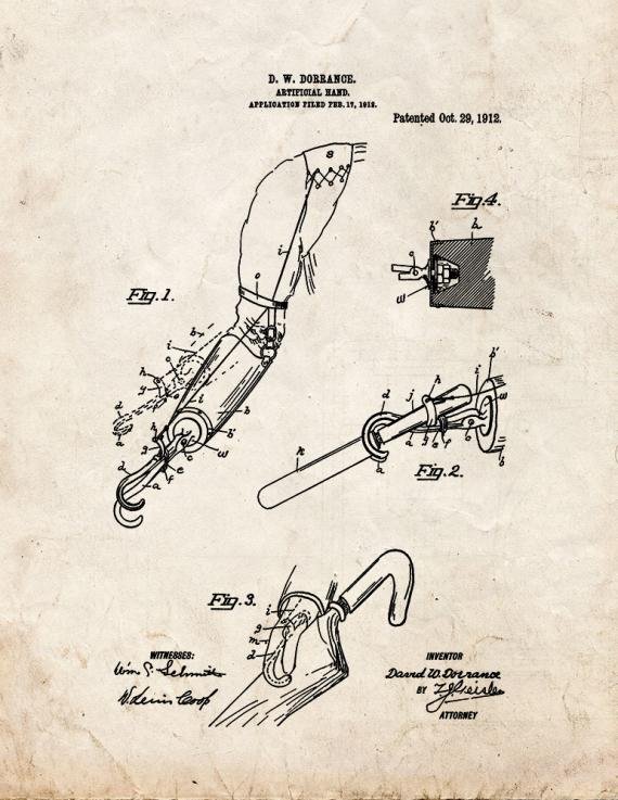 Patent Blueprint 5311 1 12 A4 Photo Print