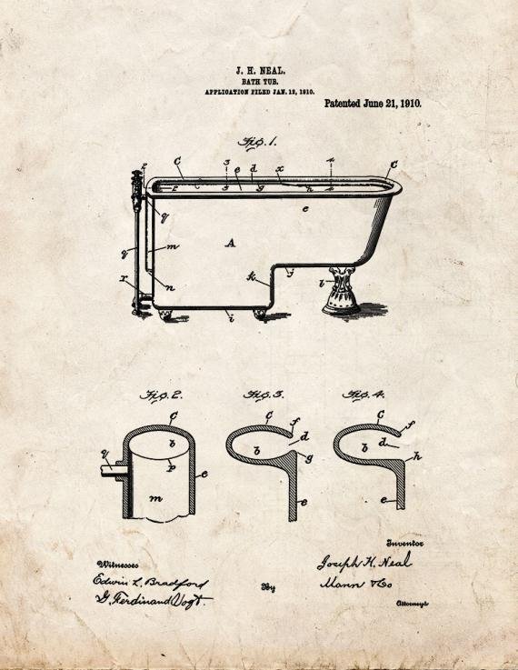 Patent Blueprint 5322 1 12 A4 Photo Print